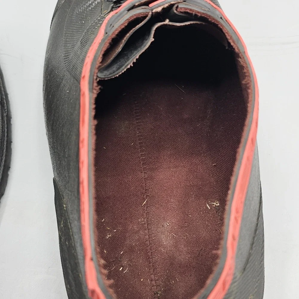 Servus By Honeywell Black/Red Rubber Overshoes Men Size 11 Waterproof Protective